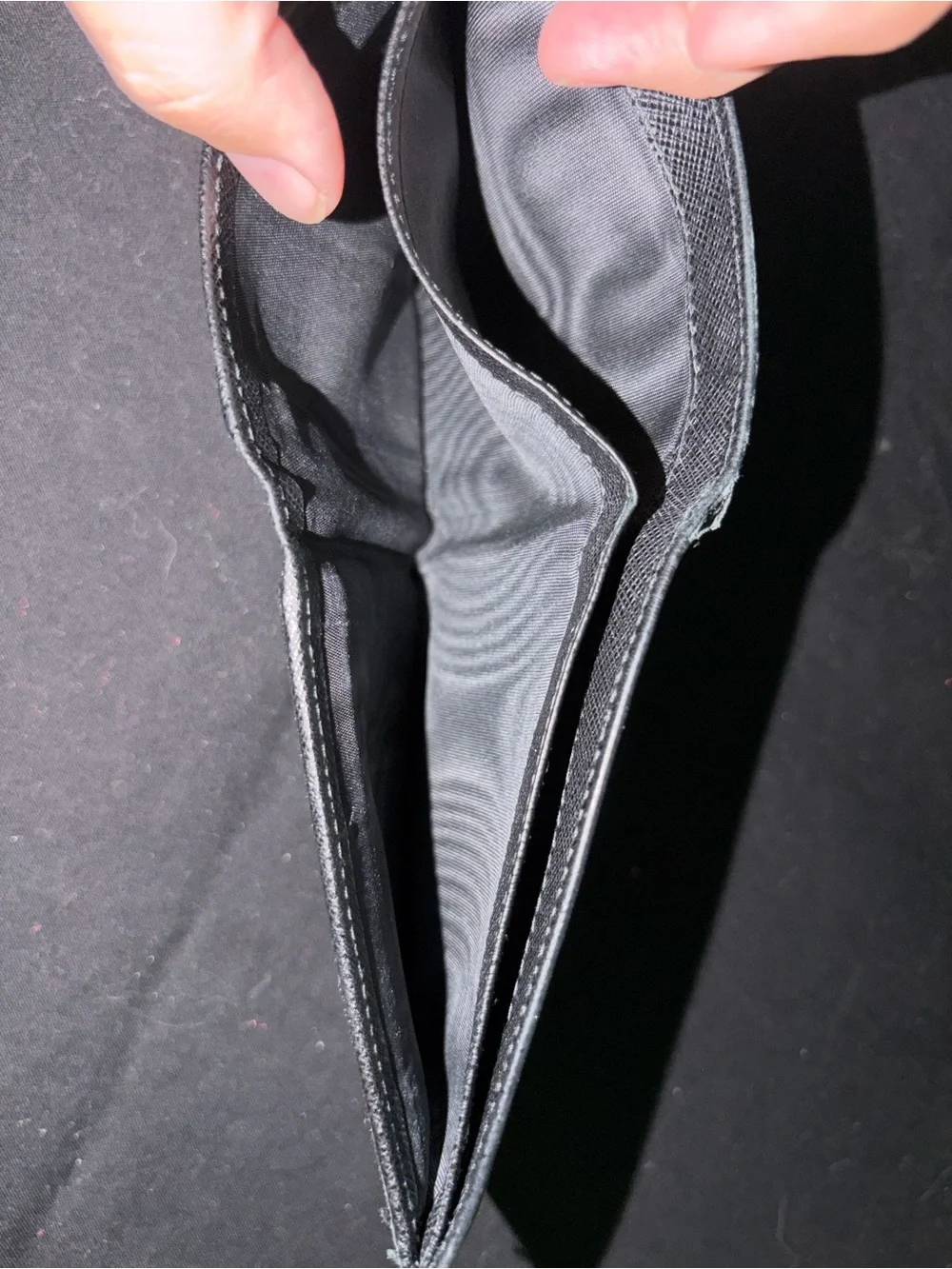 Prada sleek wallet